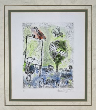Radierung Und Aquatinta Chagall - Inspiration ( from Songes portfolio )