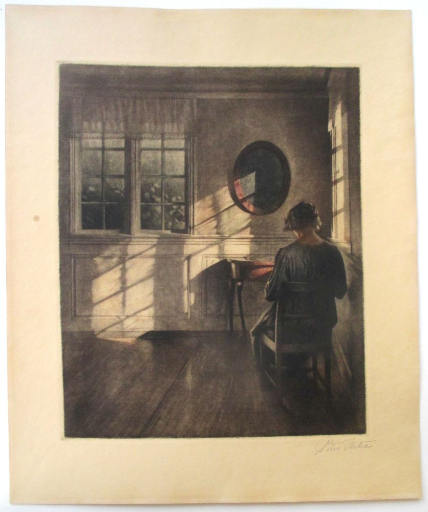 Mezzotinto Ilsted - Interior with sunshine