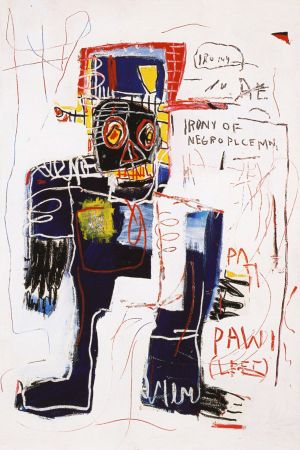 Keine Technische Basquiat - Irony of negro policeman