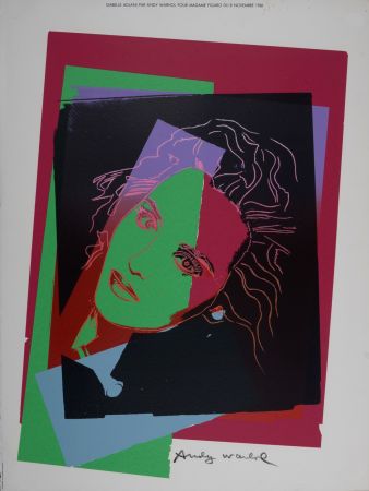 Siebdruck Warhol - Isabelle Adjani, 1986