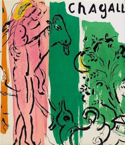 Illustriertes Buch Chagall - J. Lassaigne. CHAGALL. Avec 13 LITHOGRAPHIES ORIGINALES EN COULEURS (1957)