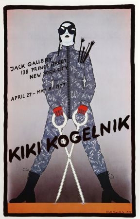 Plakat Kogelnik - Jack Gallery (Scissors)