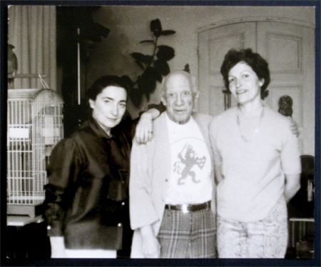Fotografie Picasso - Jacqueline, Picasso et Gilberte Brassai (