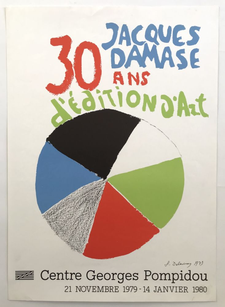 Lithographie Delaunay - Jacques Damase, 30 ans d'édition d'art / Centre Georges Pompidou