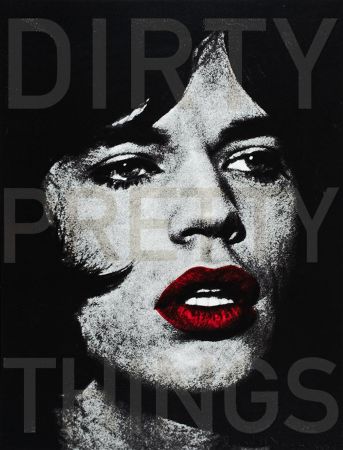 Siebdruck Young - Jagger (Dirty Pretty Things)