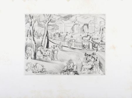 Stich Waroquier - Jardin du Luxembourg