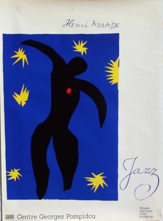 Siebdruck Matisse - Jazz  La Chute D'Icare