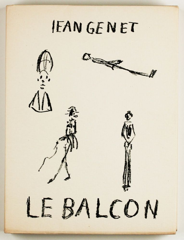 Illustriertes Buch Giacometti - Jean Genet - Le Balcon 
