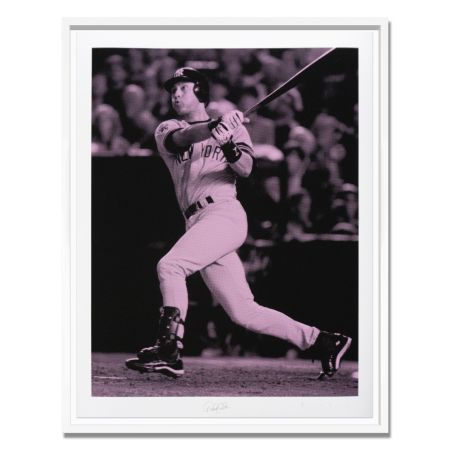 Siebdruck Young - JETER - THE SWING FAN PRINT (PENNANT PINK)