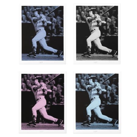 Siebdruck Young - JETER - THE SWING FAN PRINT SET