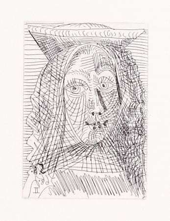 Stich Picasso - Jeune Dame Espagnole