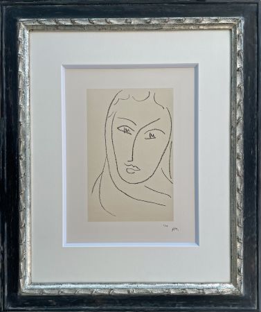 Lithographie Matisse - Jeune Femme au Foulard