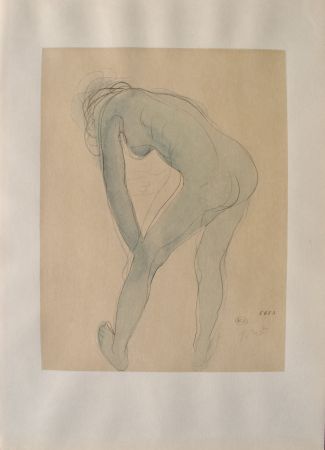 Stich Rodin - Jeune modèle s'étirant