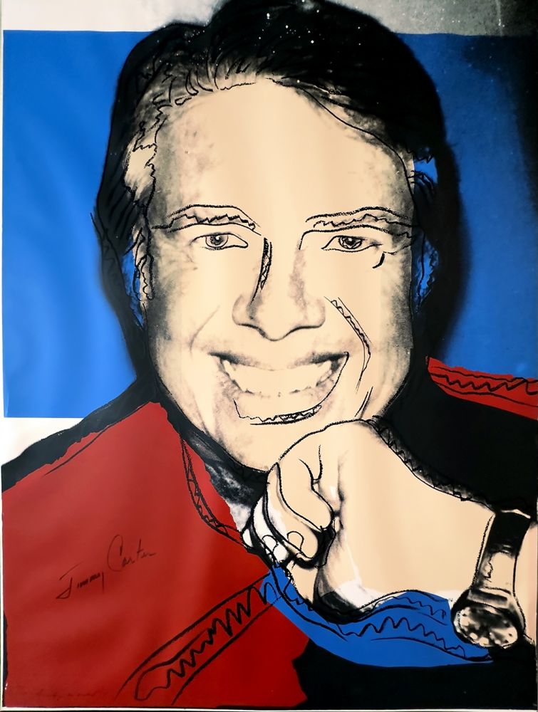 Siebdruck Warhol - Jimmy Carter II (FS II.151)