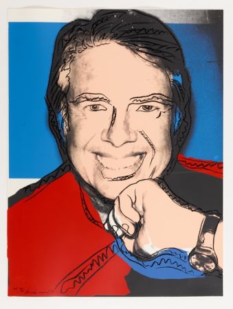 Siebdruck Warhol - Jimmy Carter II (FS II.151)