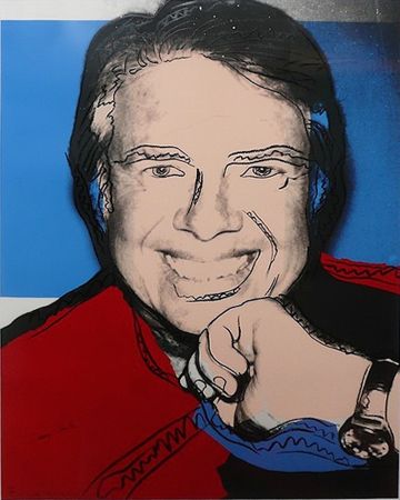 Siebdruck Warhol - Jimmy Carter II (FS II.151)