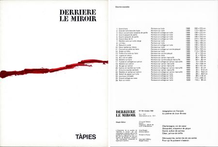 Illustriertes Buch Tàpies - Joan Brossa 