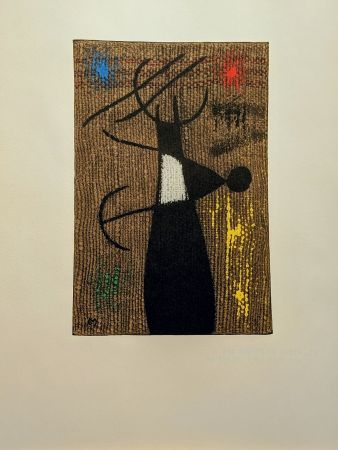 Lithographie Miró - Joan MIRO - Femmes, planche VI, estampe originale, 1965