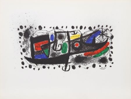 Lithographie Miró - Joan Miro und Katalonien