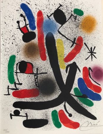 Lithographie Miró - Joan Miró Litografo I