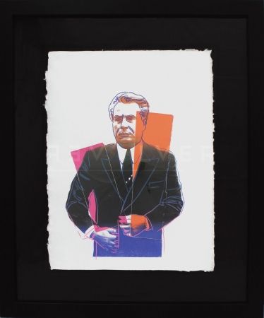 Siebdruck Warhol -  John Gotti by Andy Warhol 