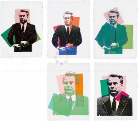 Siebdruck Warhol -  John Gotti Complete Portfolio by Andy Warhol 