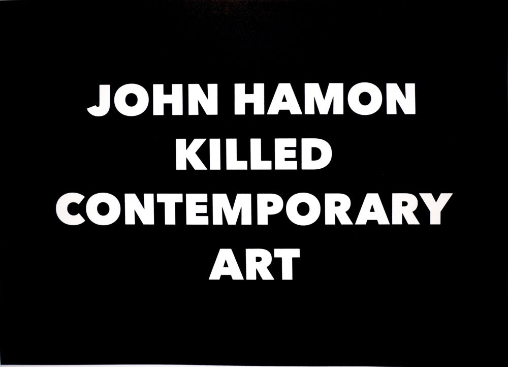 Lithographie Hamon - JOHN HAMON KILLED CONTEMPORARY ART