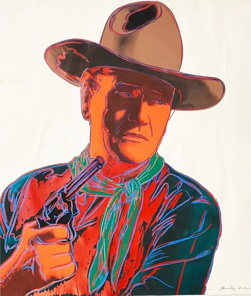 Siebdruck Warhol - John Wayne (FS II.377)