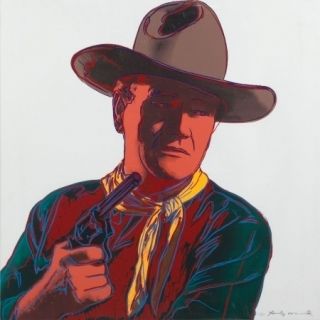 Siebdruck Warhol - John Wayne [Unique] 377 by Andy Warhol 