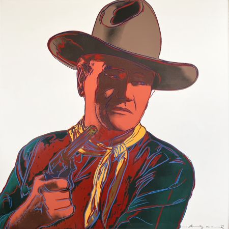 Siebdruck Warhol - John Wayne [Unique] (FS II.377)