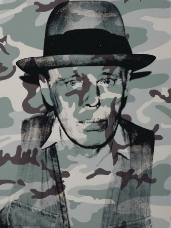 Siebdruck Warhol - Joseph Beuys in Memoriam (FS II.371)