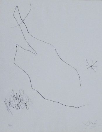 Kaltnadelradierung Miró - Journal d'un graveur 1