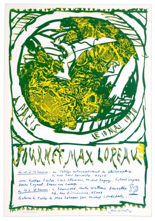 Plakat Alechinsky - Journée Max Loreau
