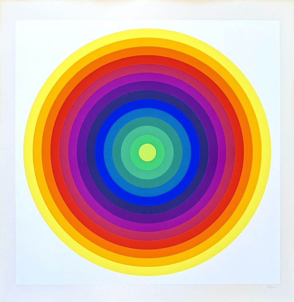 Siebdruck Le Parc - Julio Le Parc (1928) – Serigraphy on paper – 1971