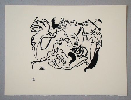 Holzschnitt Kandinsky - Jüngster Tag - 1913