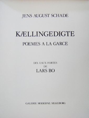 Radierung Bo - Kaellingedigte, Poèmes à la grâce