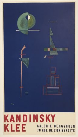 Plakat Kandinsky - Kandinsky Klee - Galerie Berggruen