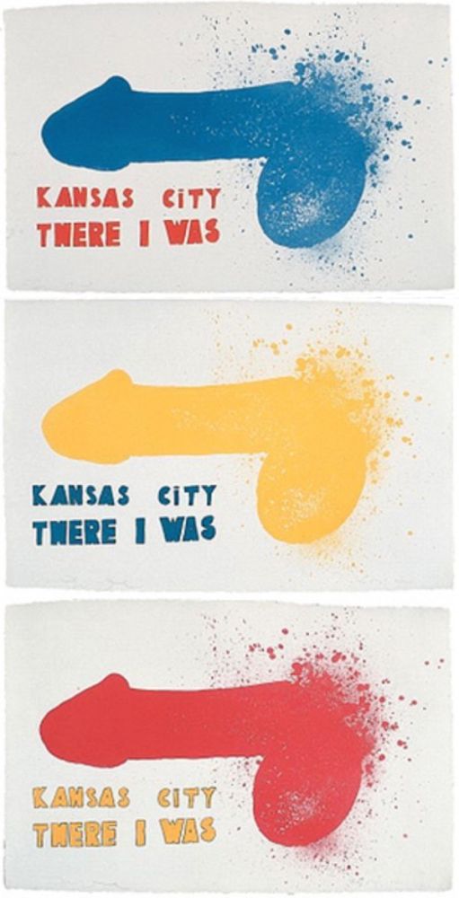 Lithographie Dine - Kansas City (3 sheets)