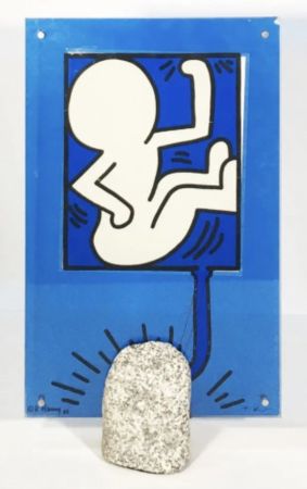 Multiple Haring - Keith Haring Table Lamp