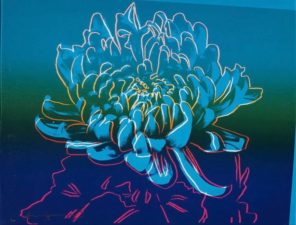 Siebdruck Warhol - Kiku, II.307