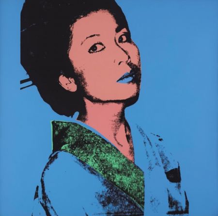Siebdruck Warhol - Kimiko (F. & S. II.237)