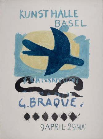 Lithographie Braque - Kunsthalle Basel, 1960