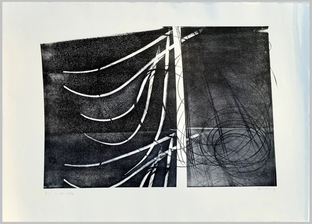 Lithographie Hartung - L-38-1973