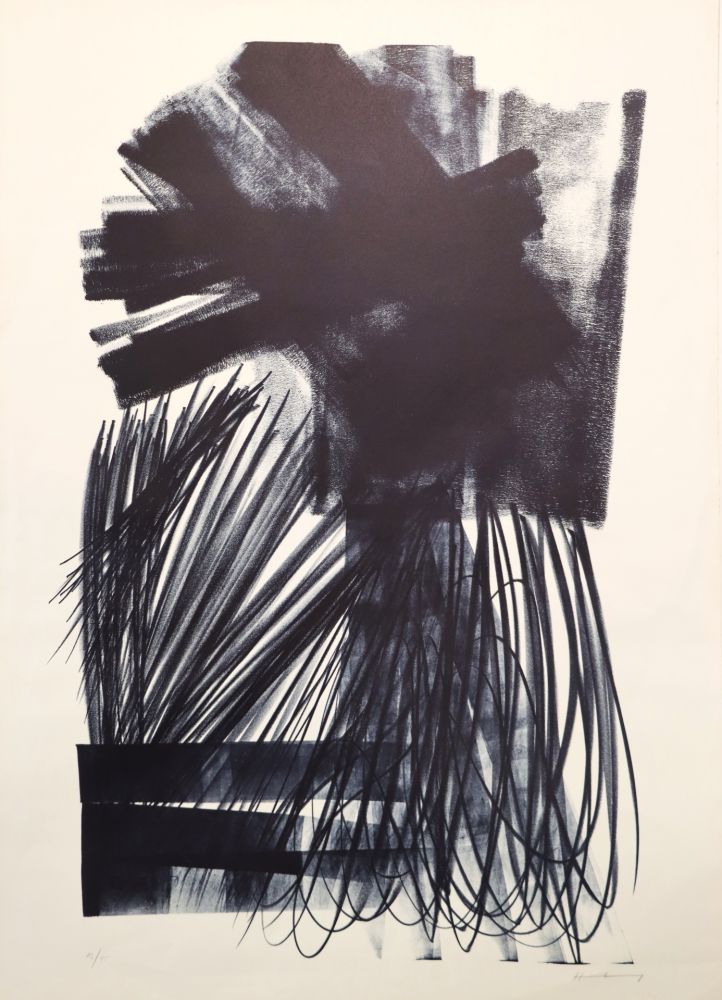 Lithographie Hartung - L 1973-17