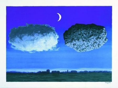 Lithographie Magritte - La Bataille de l'Argonne, 1964