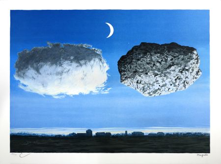 Lithographie Magritte - La Bataille de l'Argonne (The Battle of the Argonne)