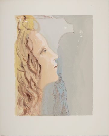 Holzschnitt Dali - La Beauté de Béatrice, 1963