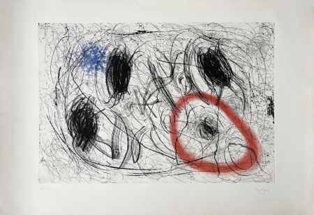 Radierung Und Aquatinta Miró - La chevelure de Bérénice I