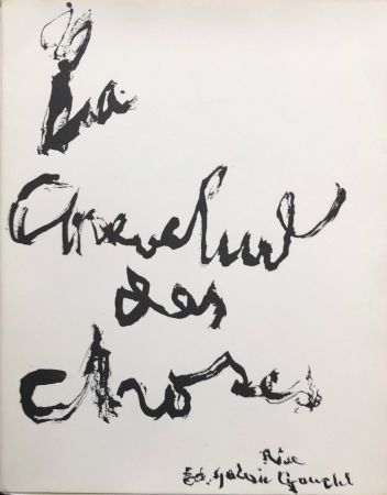 Illustriertes Buch Jorn - La Chevelure des Choses
