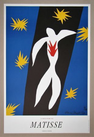 Lithographie Matisse - La Chute D' Icare